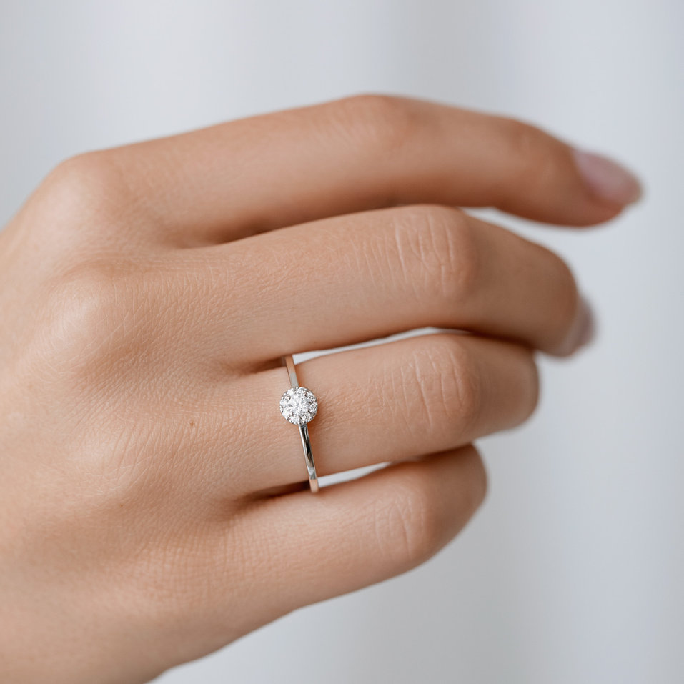 Prsteň s diamantmi Eternal Sparkle