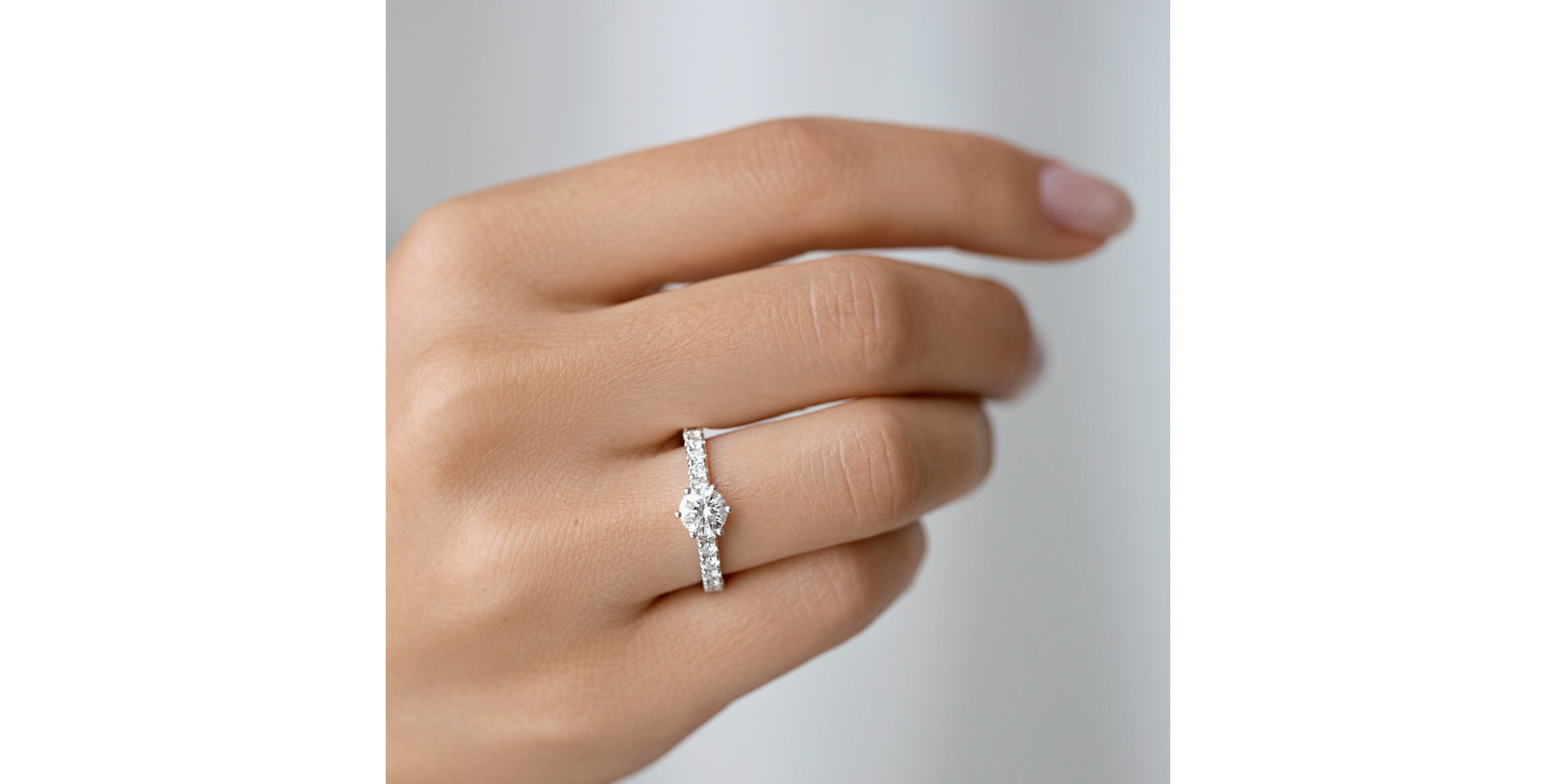 Prsteň s diamantmi Sparkling Love