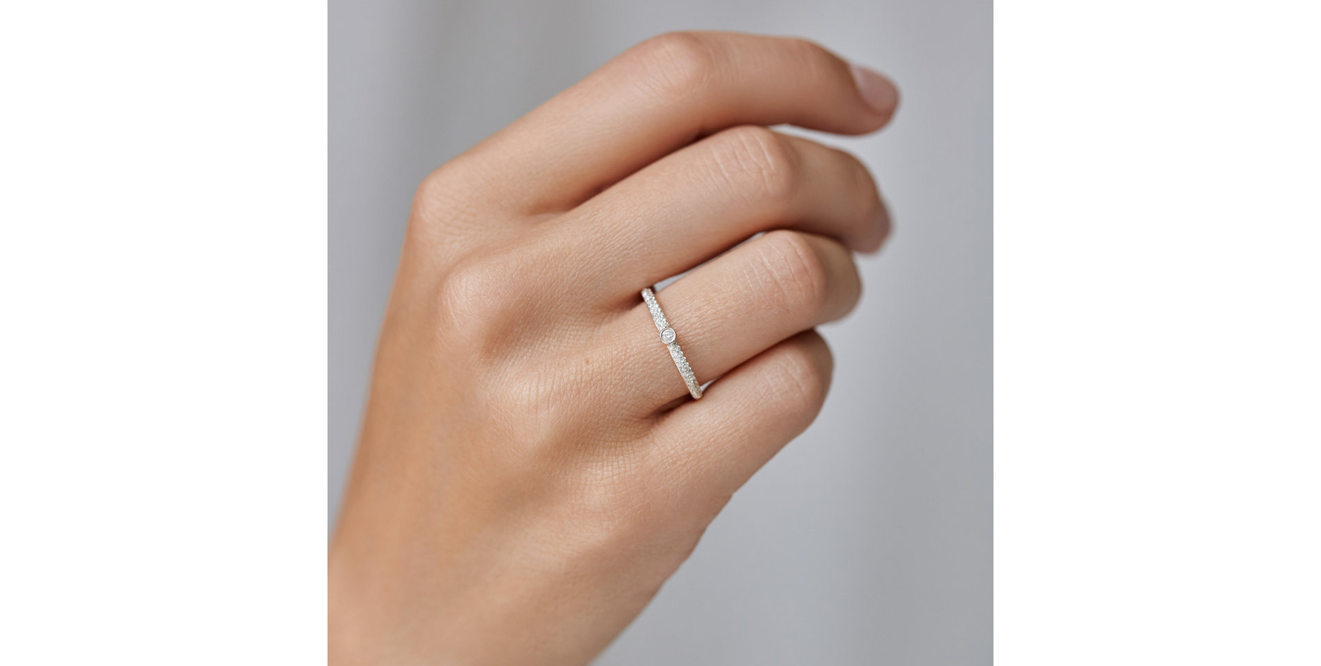 Prsteň s diamantmi Angel Ray