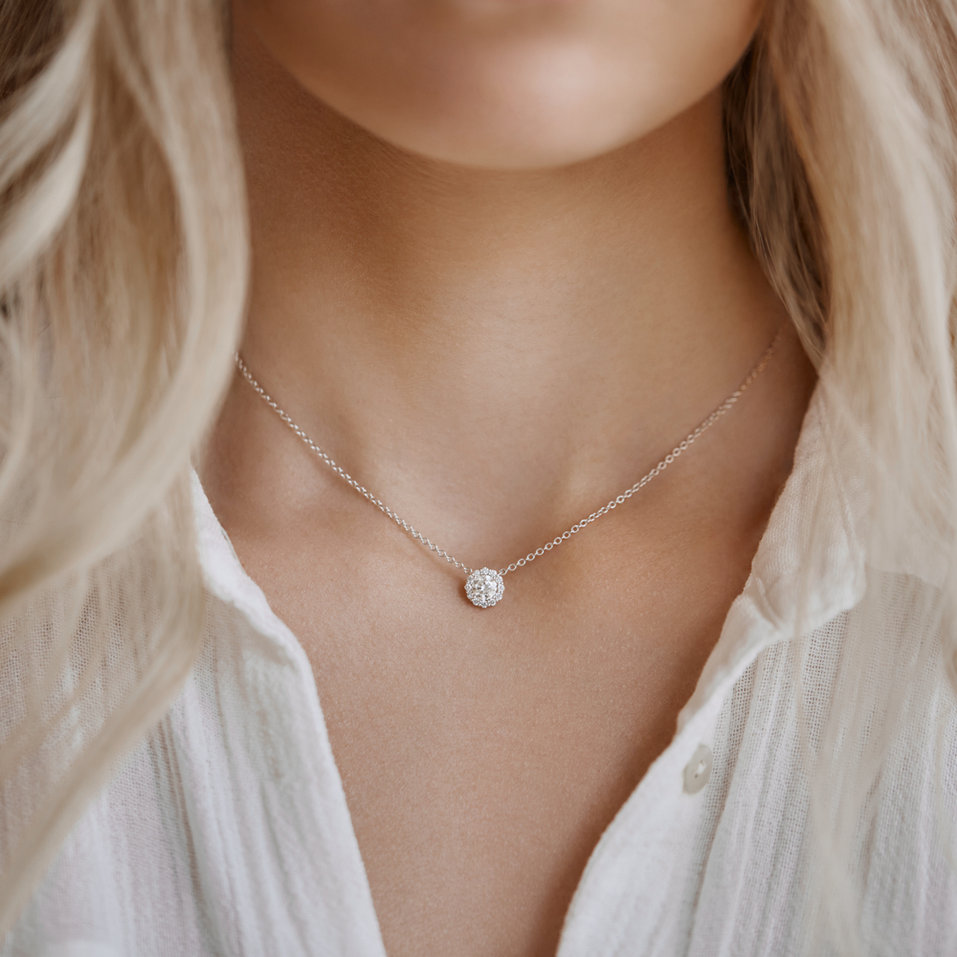 Náhrdelník s diamantmi Dream Sparkle