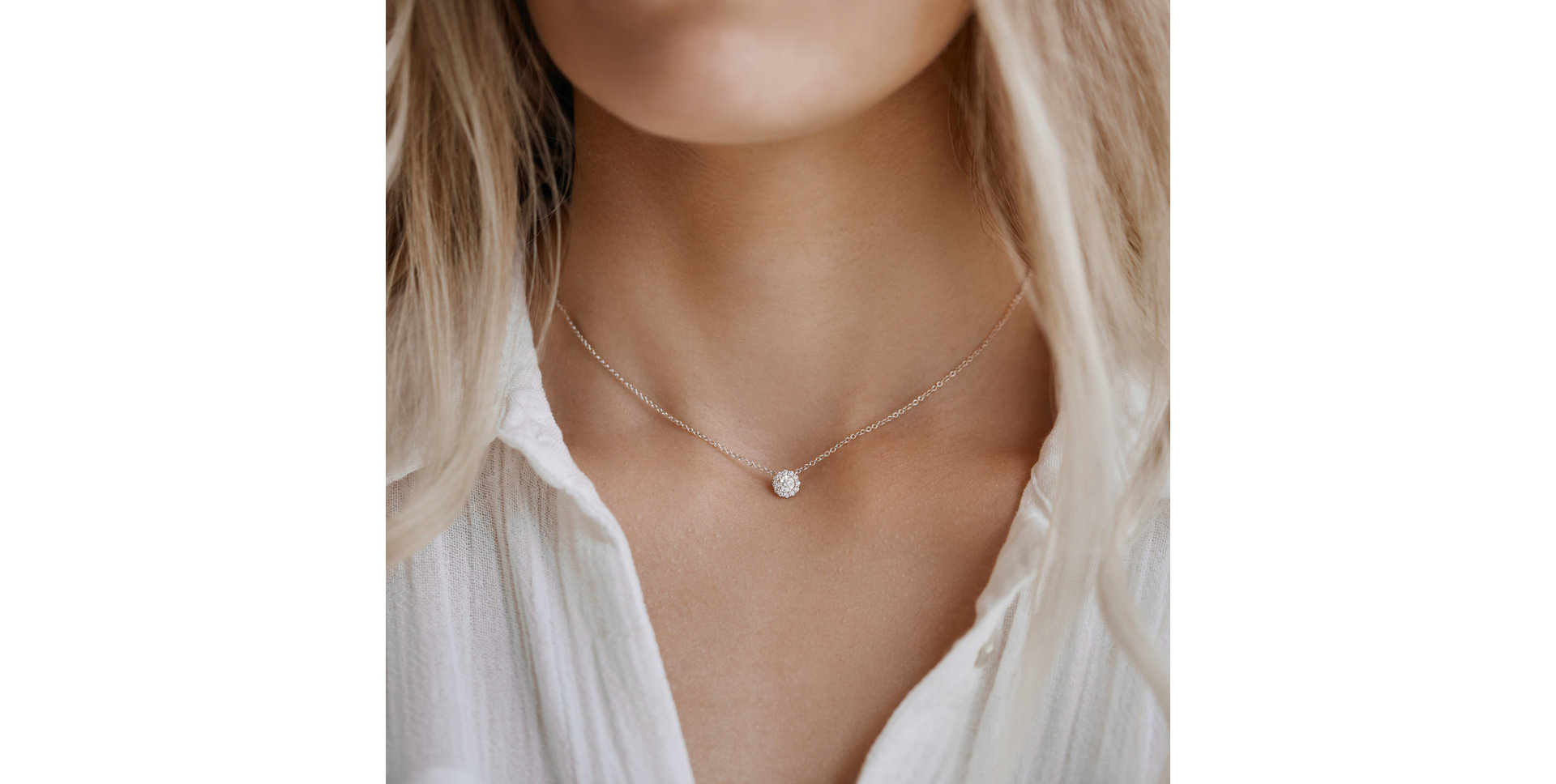 Náhrdelník s diamantmi Dream Sparkle