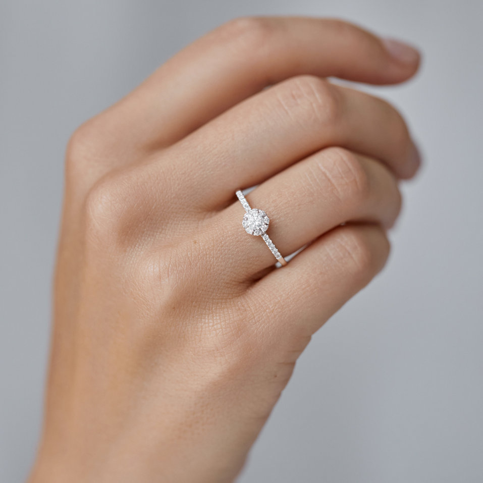 Prsteň s diamantmi Eternal Sparkle