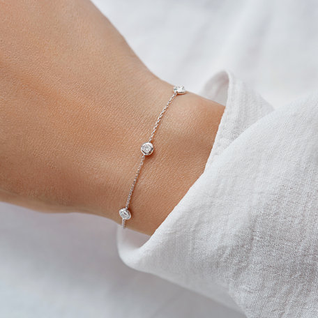 Náramok s diamantmi Sparkling Dots