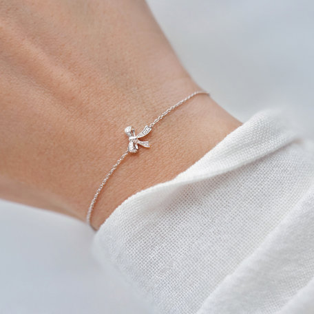 Náramok s diamantmi Shiny Bow
