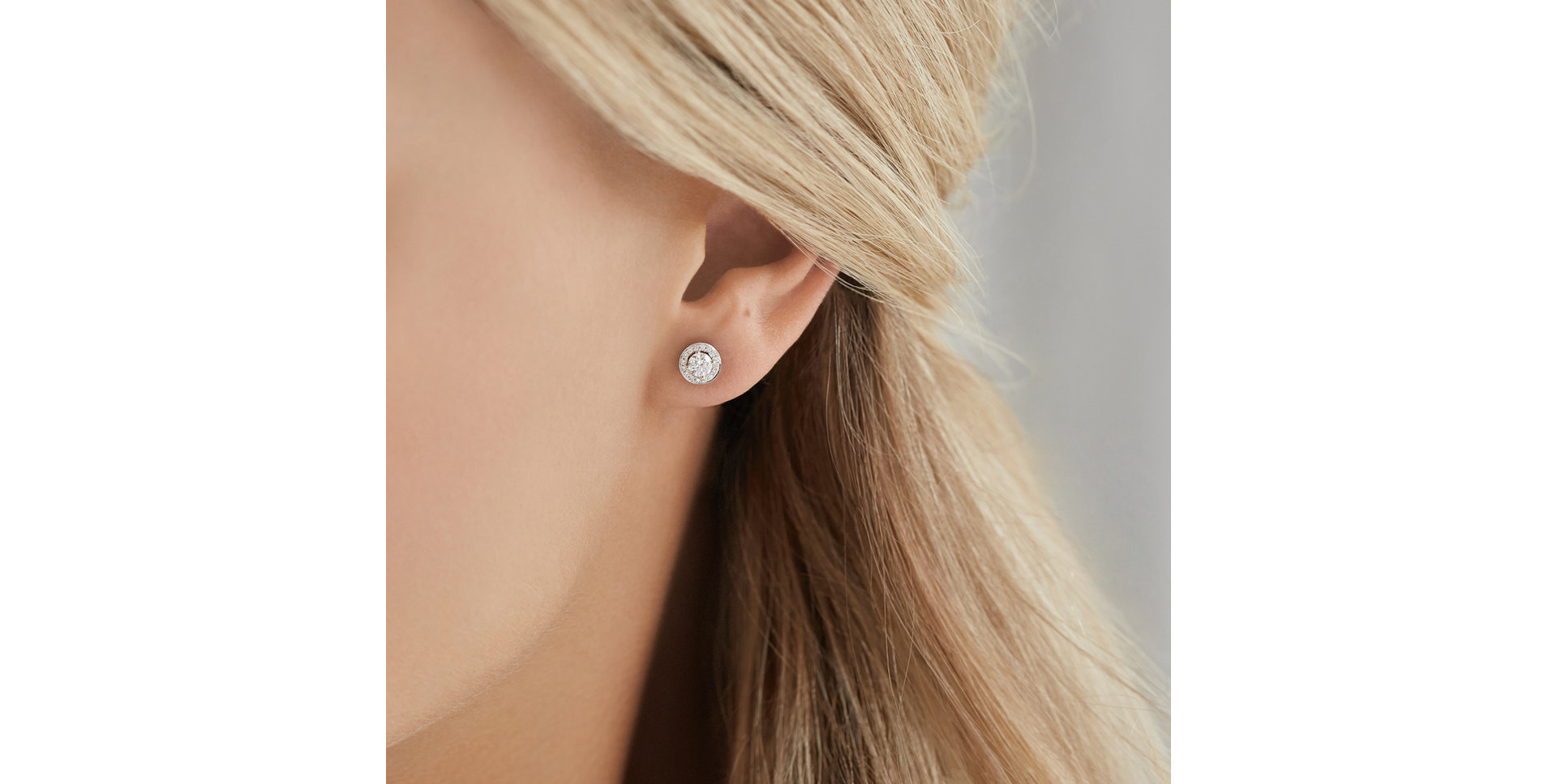 Náušnice s diamantmi Sparkling Rain