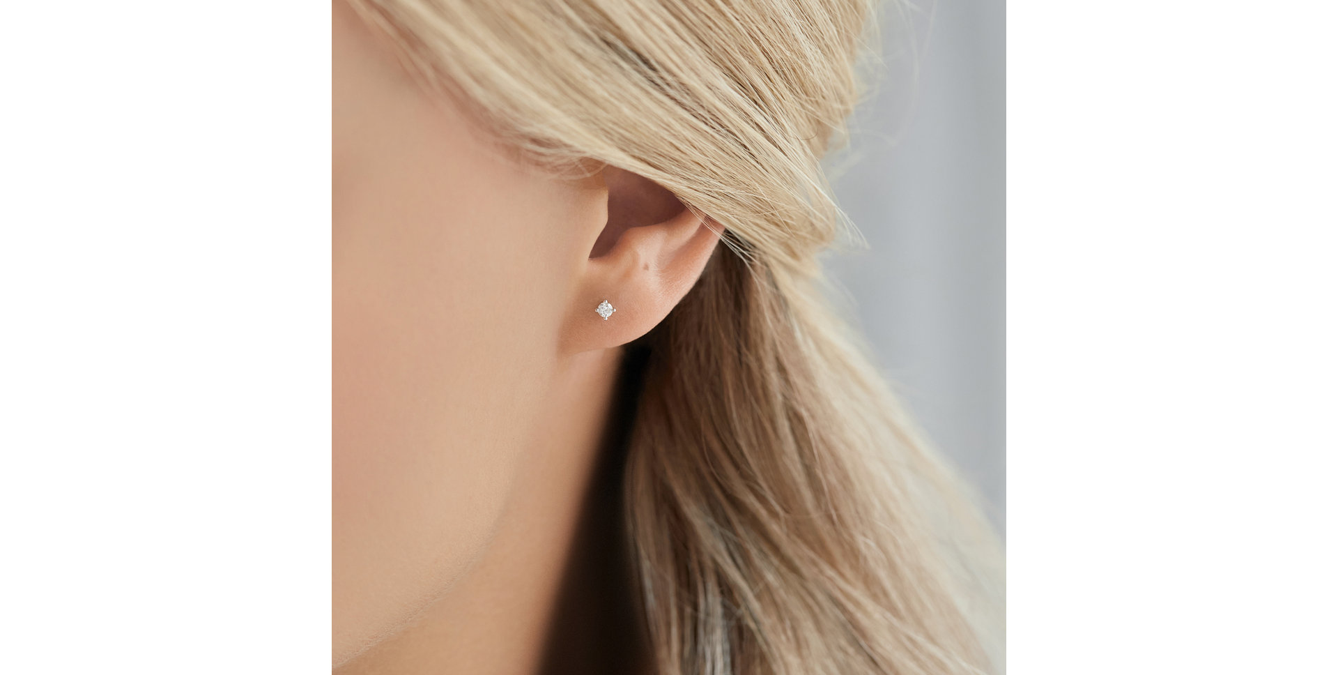 Náušnice s diamantmi Sparkling Rain