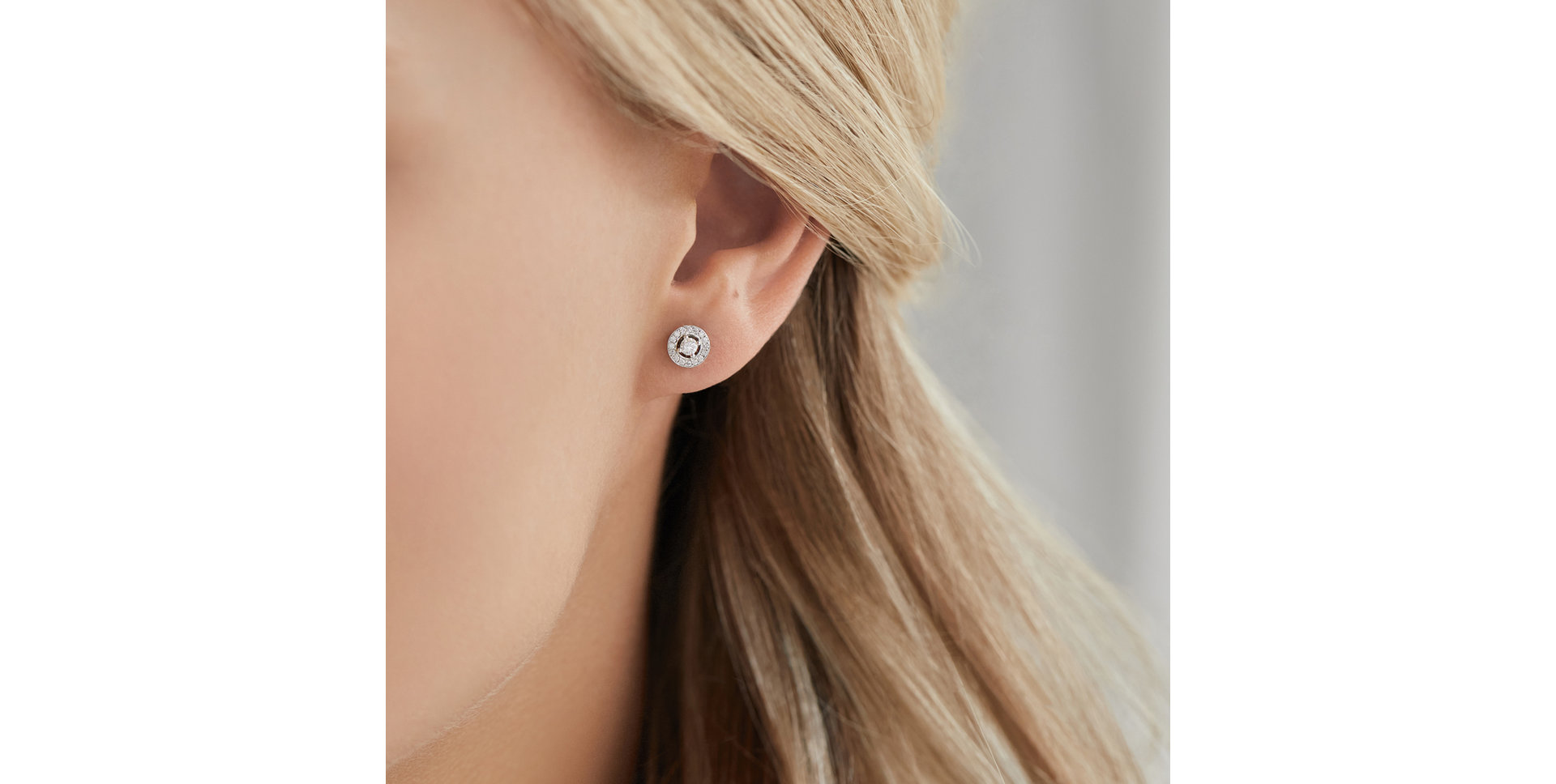 Náušnice s diamantmi Sparkling Rain