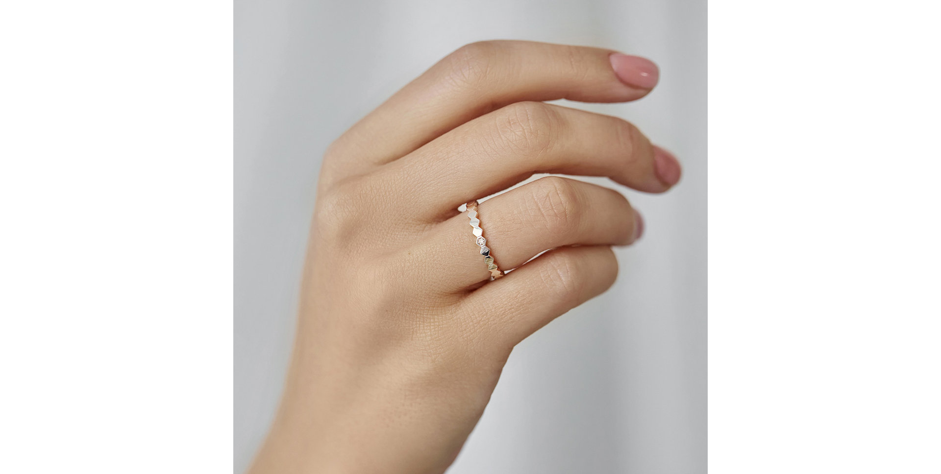 Prsteň s diamantom Unique Infinity