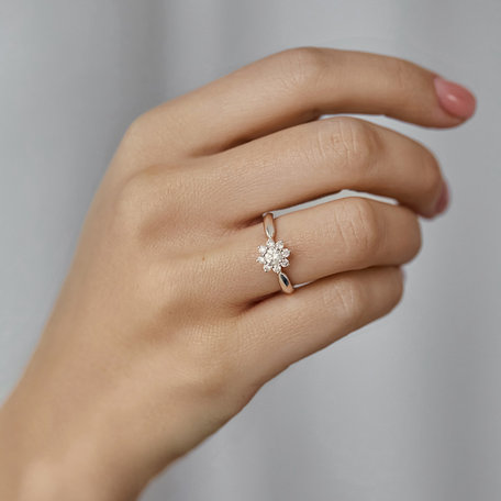 Prsteň s diamantmi Stellar Affection