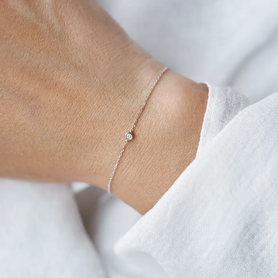 Náramok s diamantom Sparkling Dots