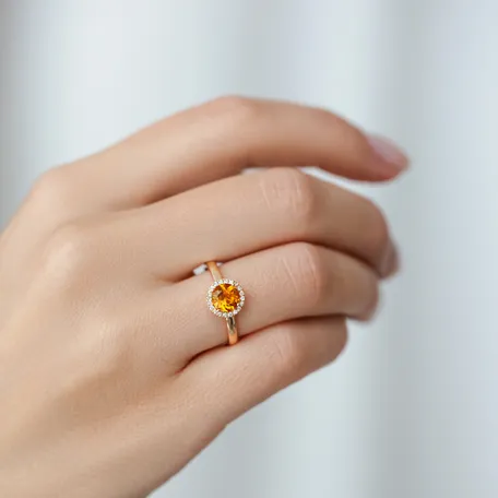 Prsteň s diamantmi a tanzanitom Bonbon