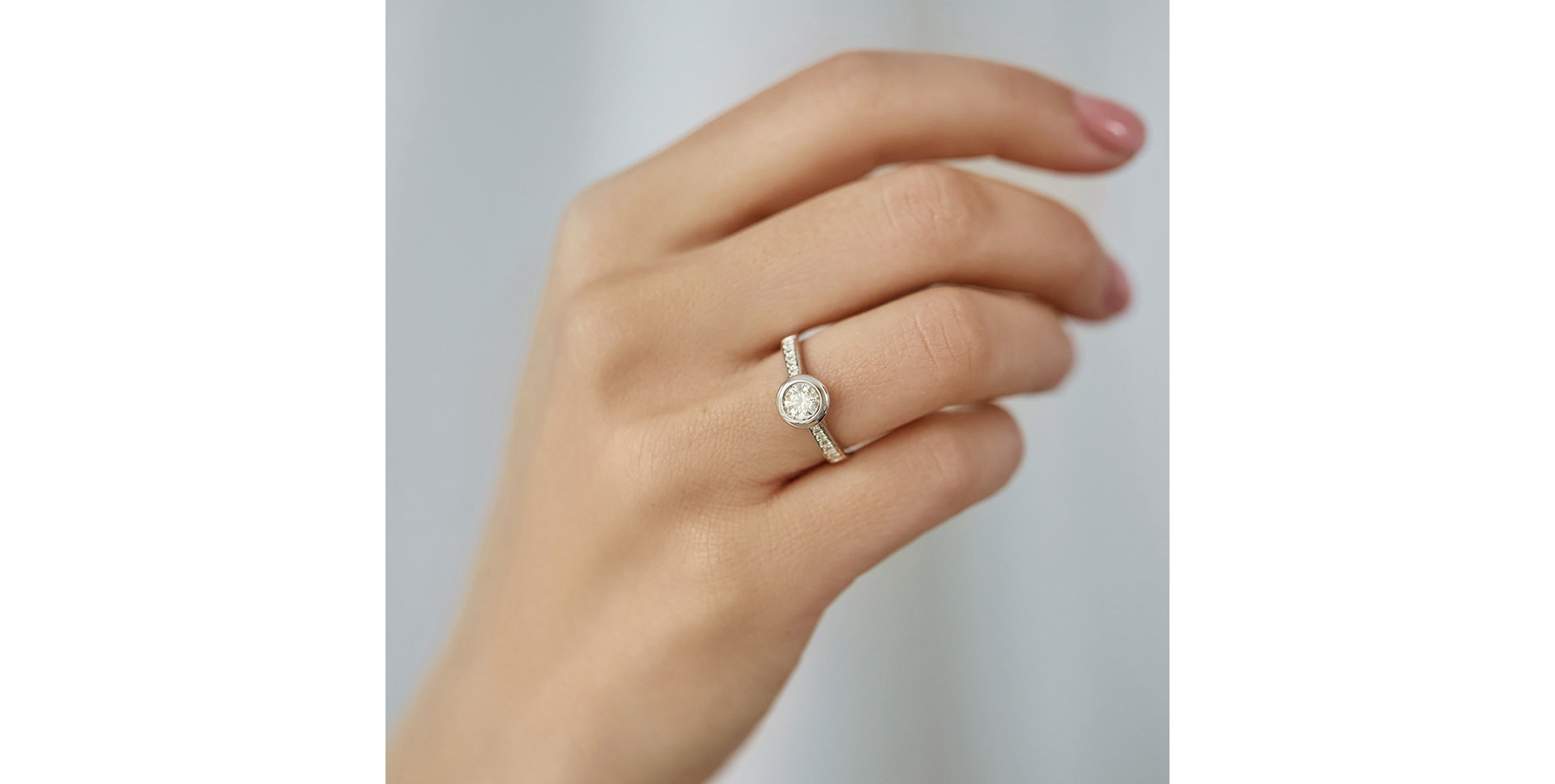 Prsteň s diamantmi Space Love