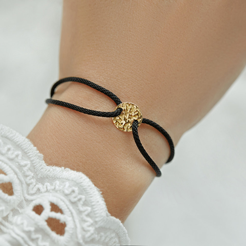 Dámsky náramok so šnúrkou Bright Sun