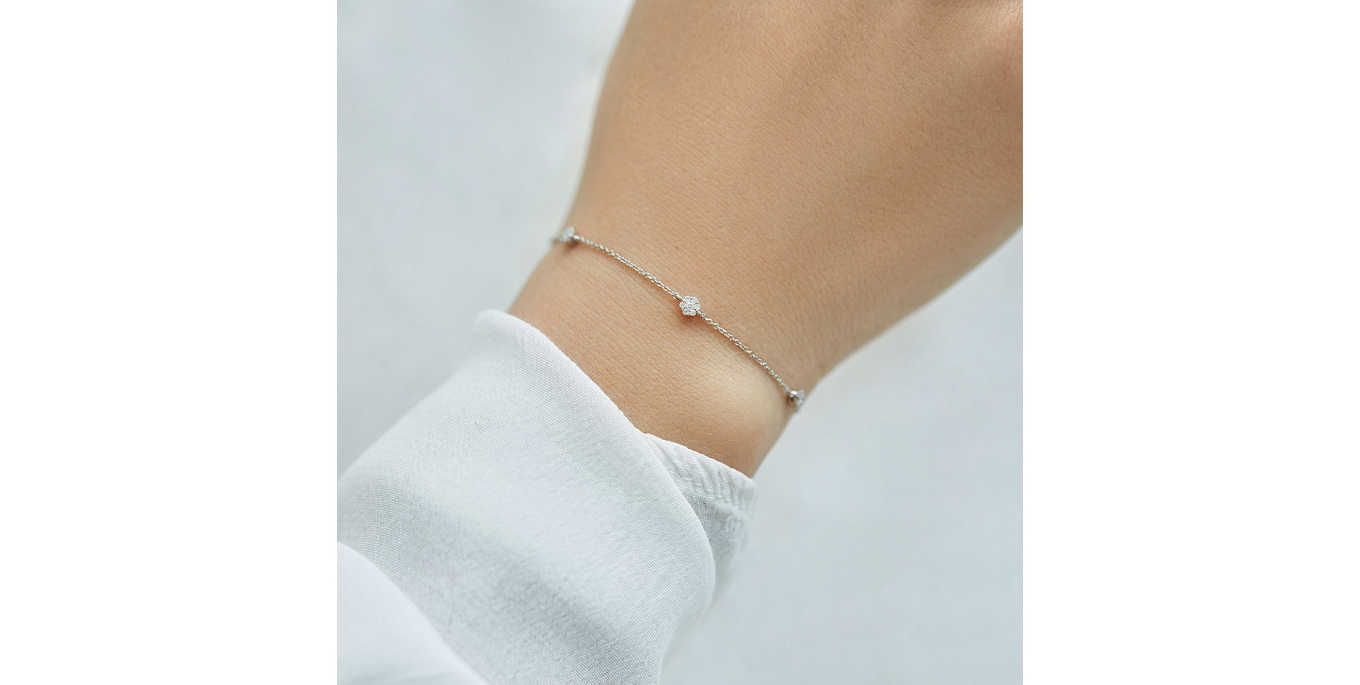 Náramok s diamantmi Evening Sky