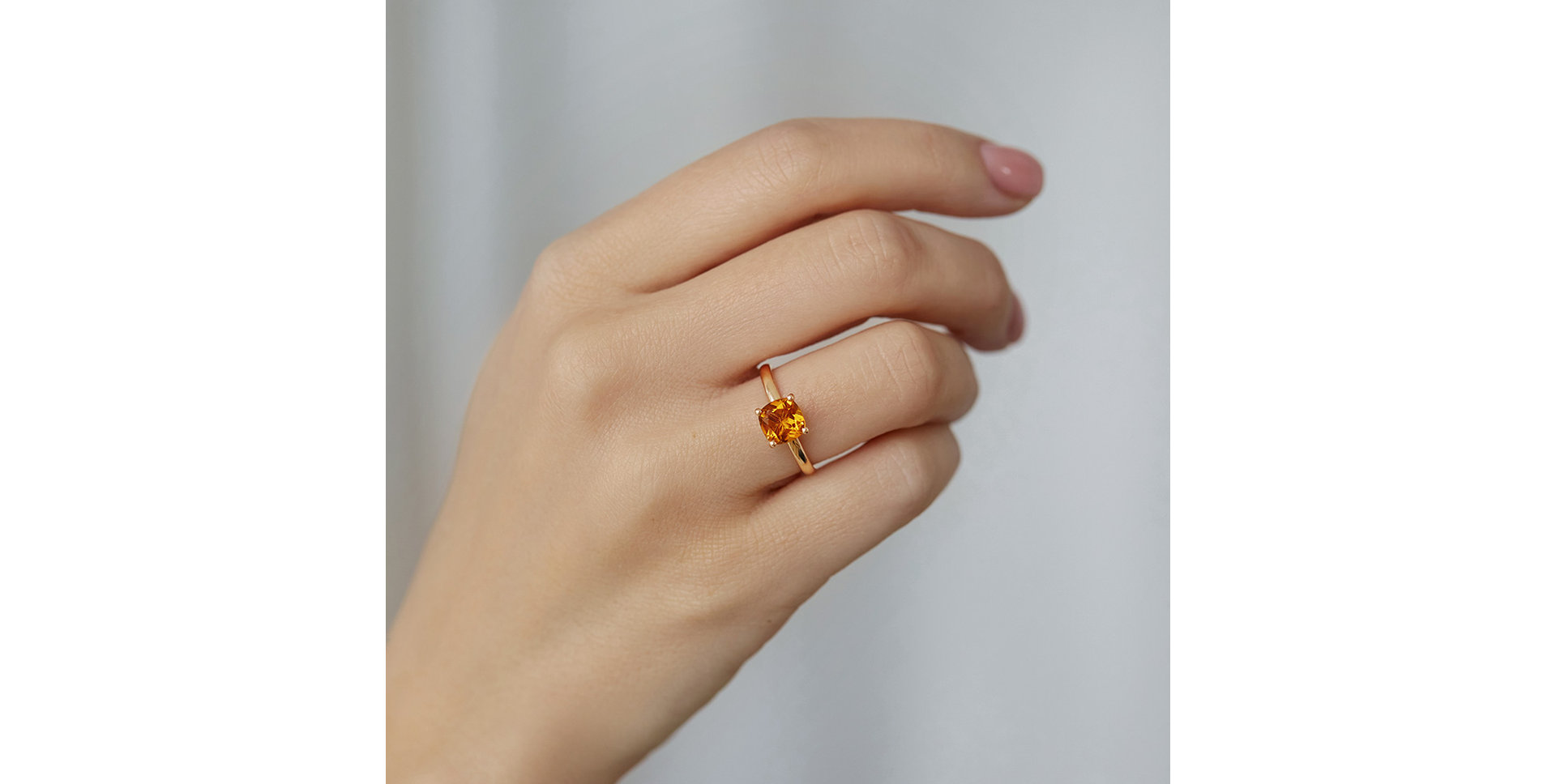 Prsteň s topazom Bonbon