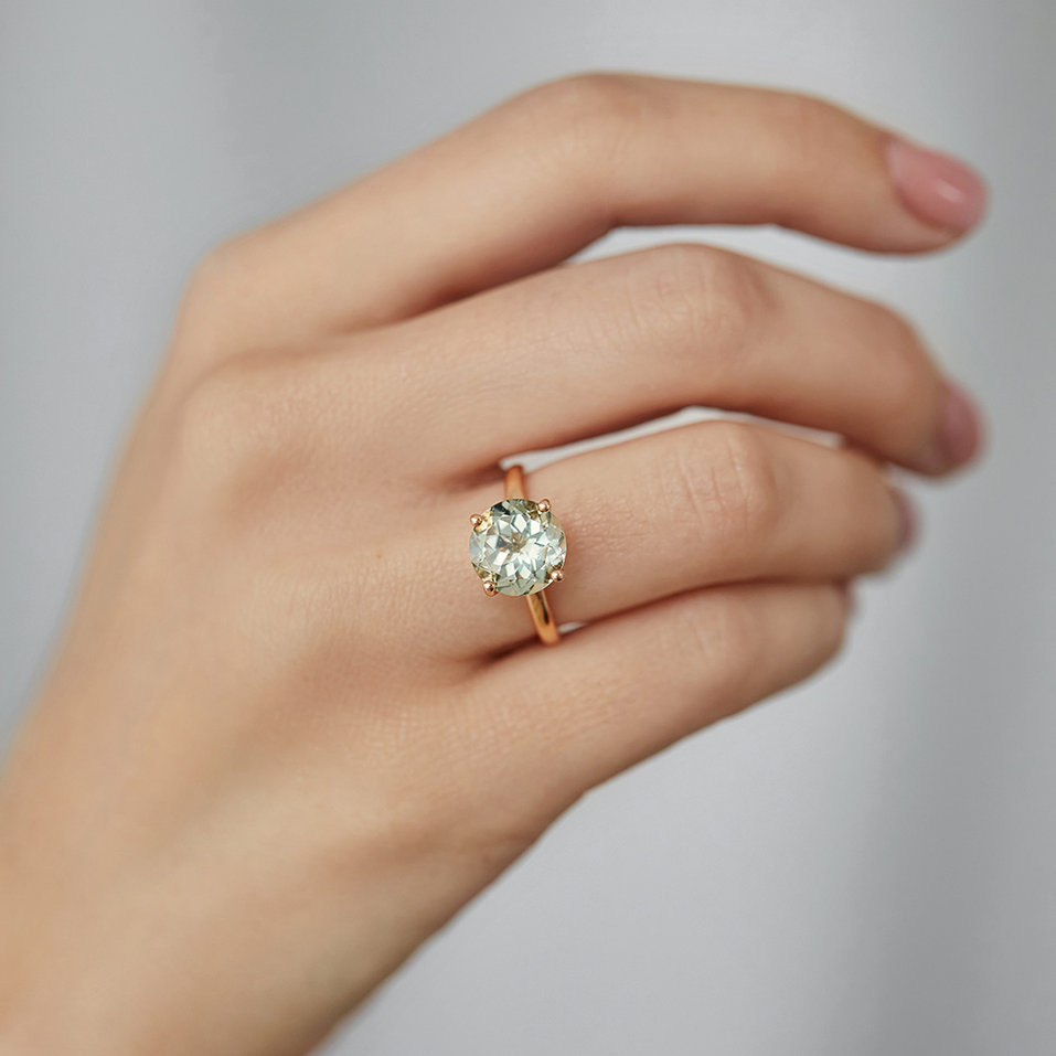 Prsteň s topazom Bonbon