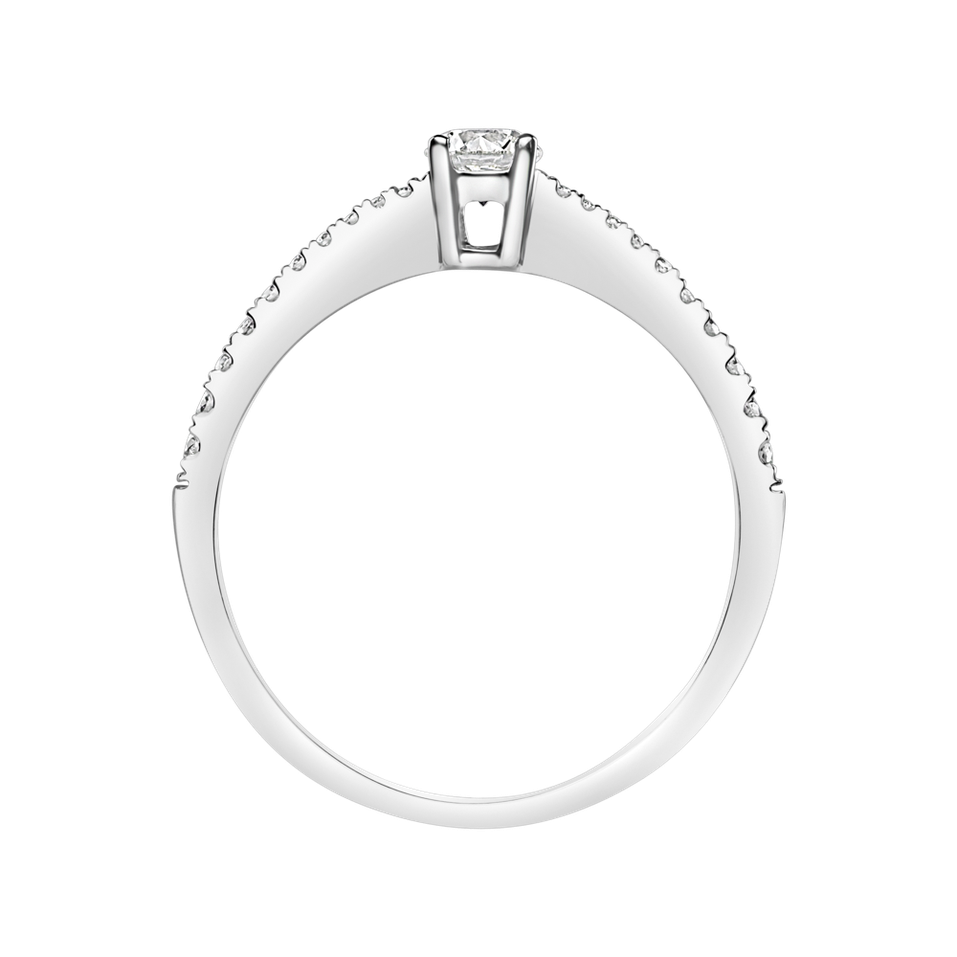 Prsteň s diamantmi Glittery Love