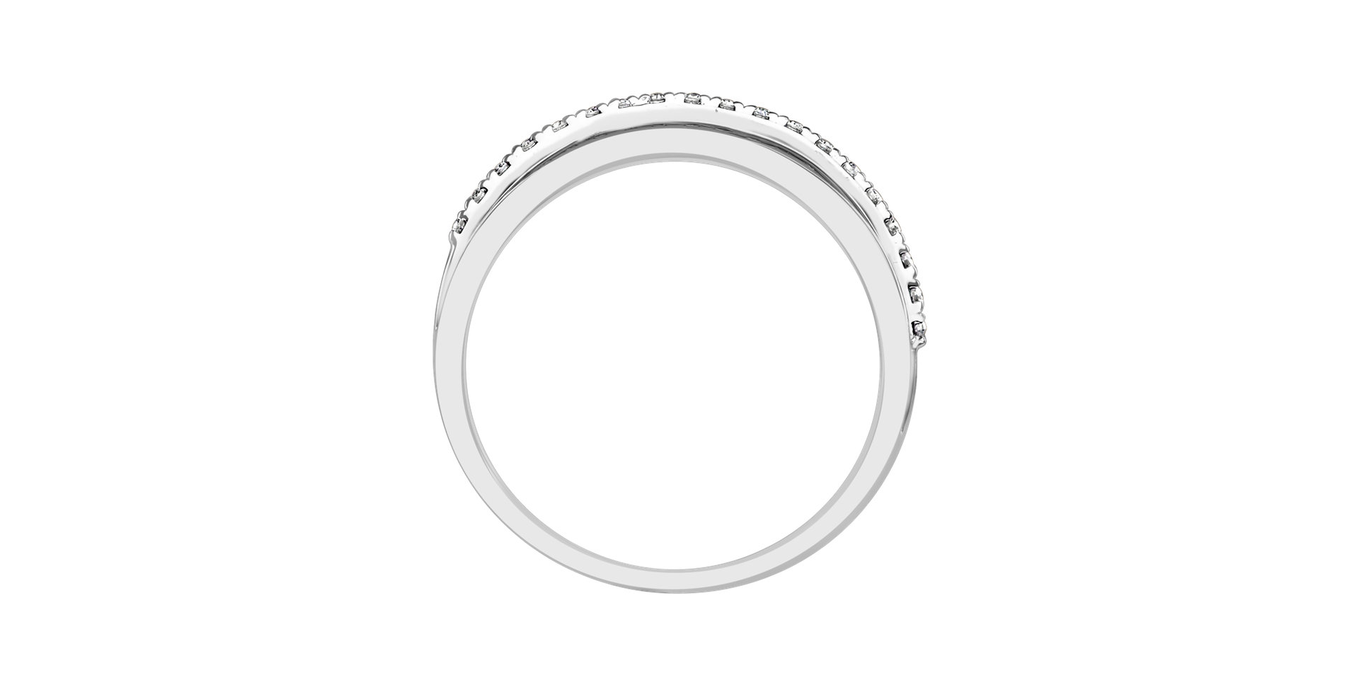 Prsteň s diamantmi Breathtaking Line