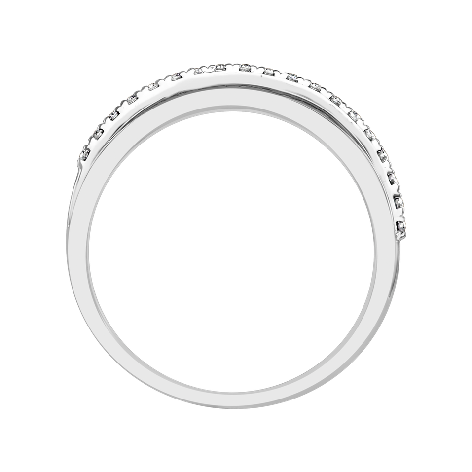 Prsteň s diamantmi Breathtaking Line