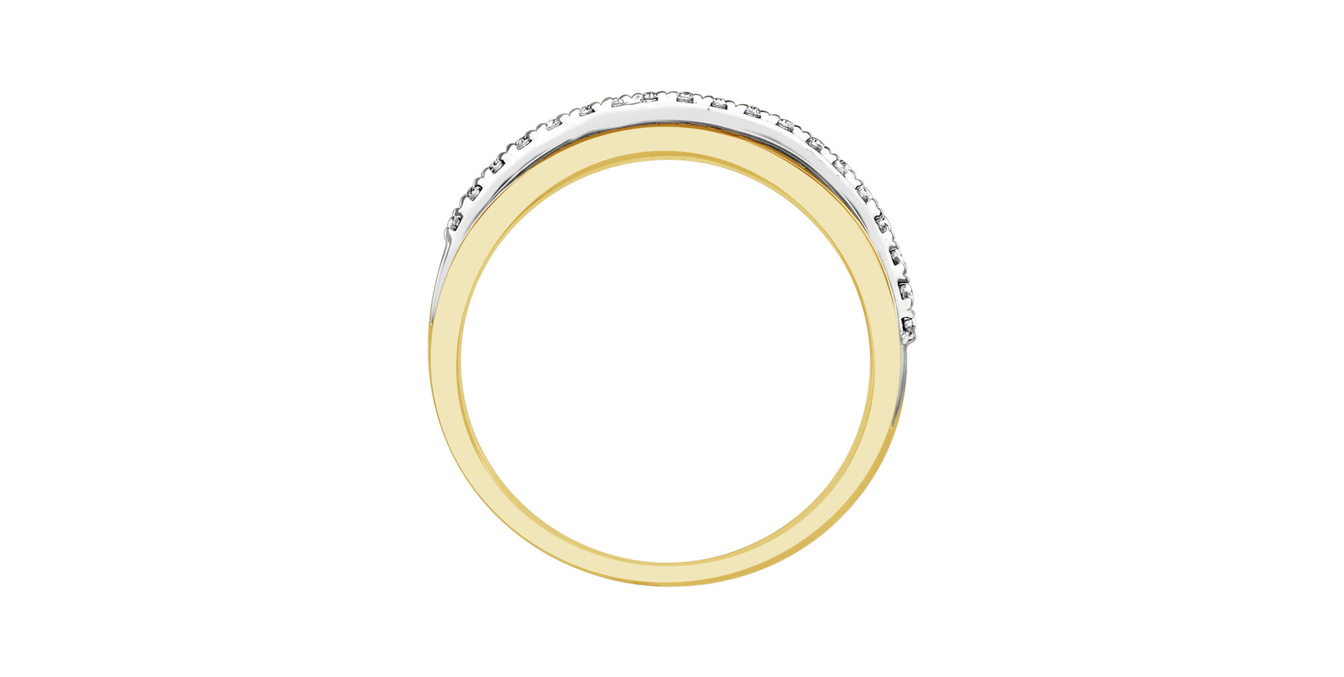 Prsteň s diamantmi Breathtaking Line