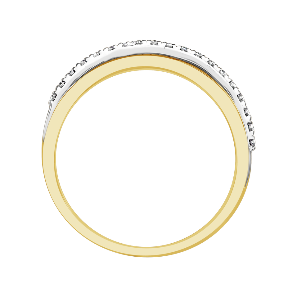 Prsteň s diamantmi Breathtaking Line