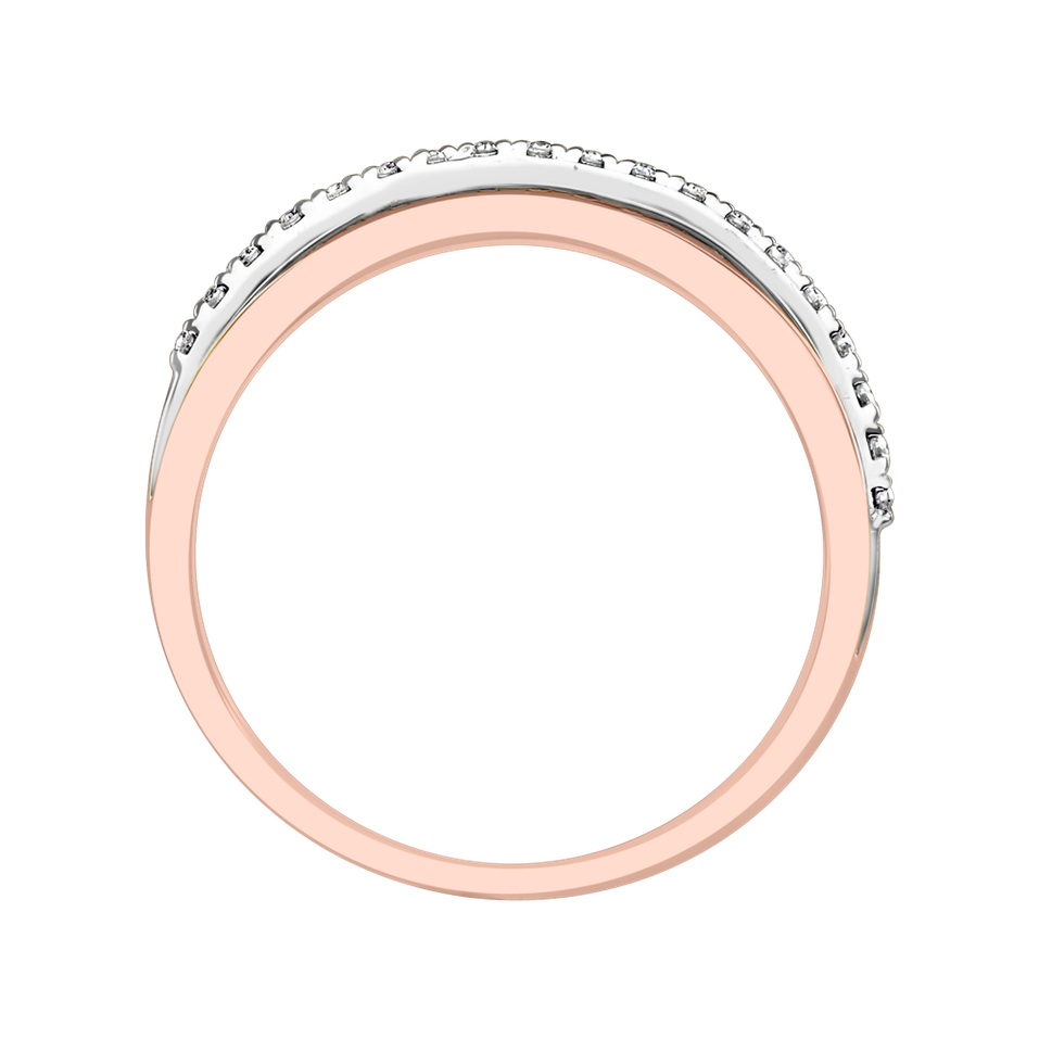 Prsteň s diamantmi Breathtaking Line