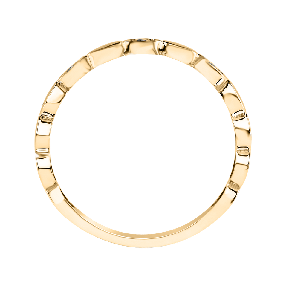 Prsteň s diamantmi Shiny Dots