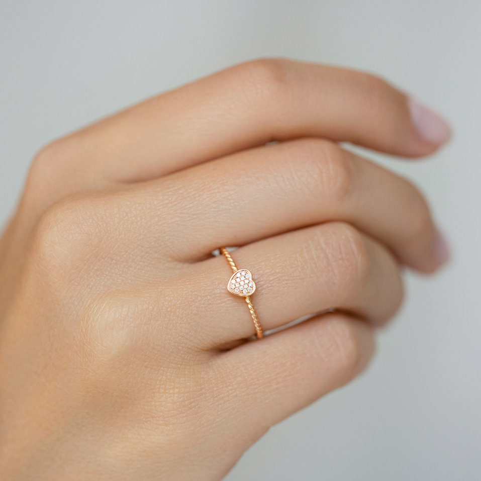 Prsteň s diamantmi Endless Love