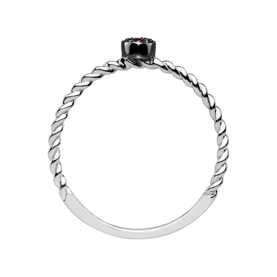 Prsteň s rubínmi Witching Passion