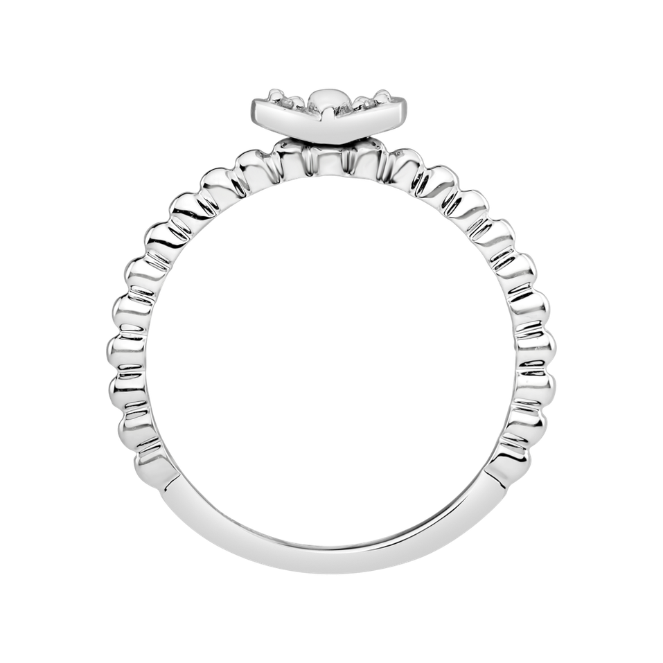 Prsteň s diamantmi Fairytale Ribbon