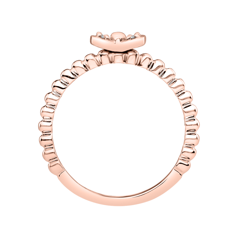 Prsteň s diamantmi Fairytale Ribbon