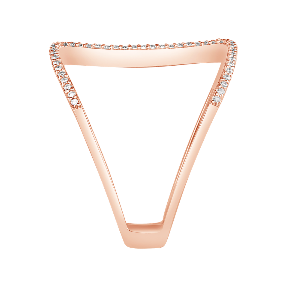 Prsteň s diamantmi Diamond Galaxy