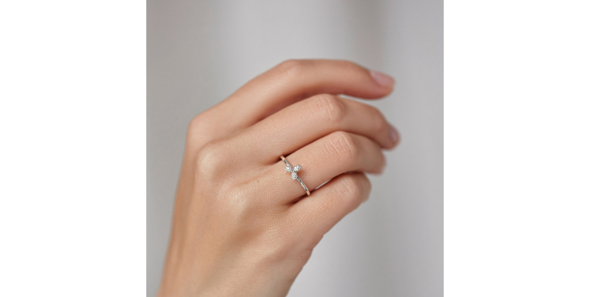 Prsteň s diamantmi Nature Beauty