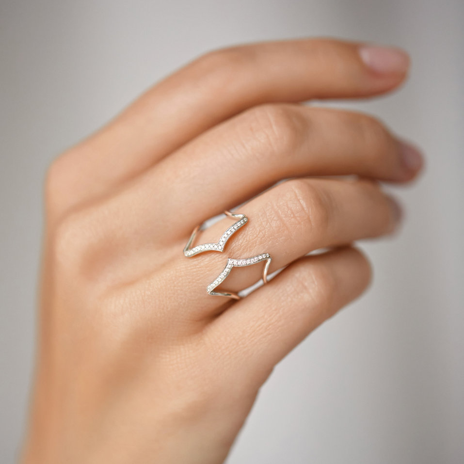 Prsteň s diamantmi Gracious Will