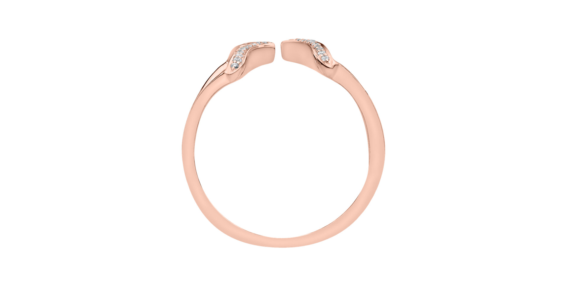 Prsteň s diamantmi Gracious Will