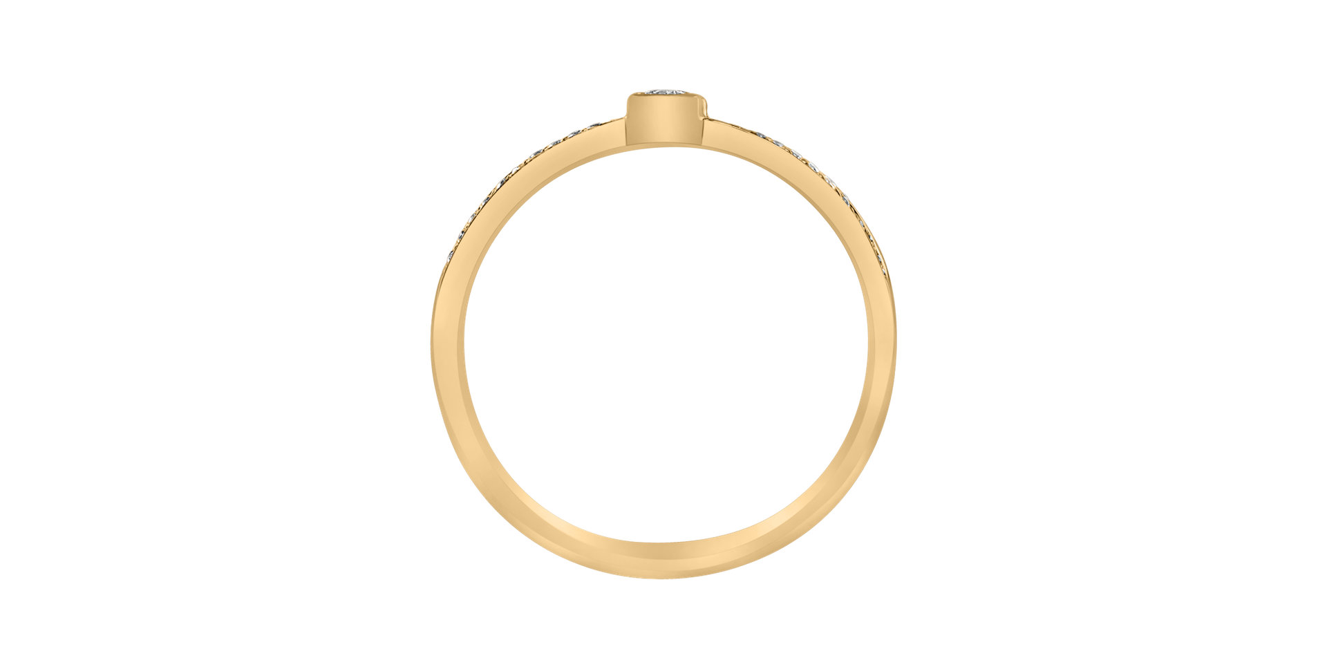 Prsteň s diamantmi Vibrant Devotion