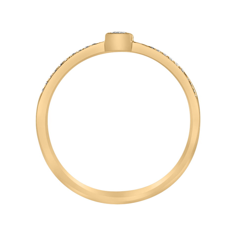 Prsteň s diamantmi Vibrant Devotion