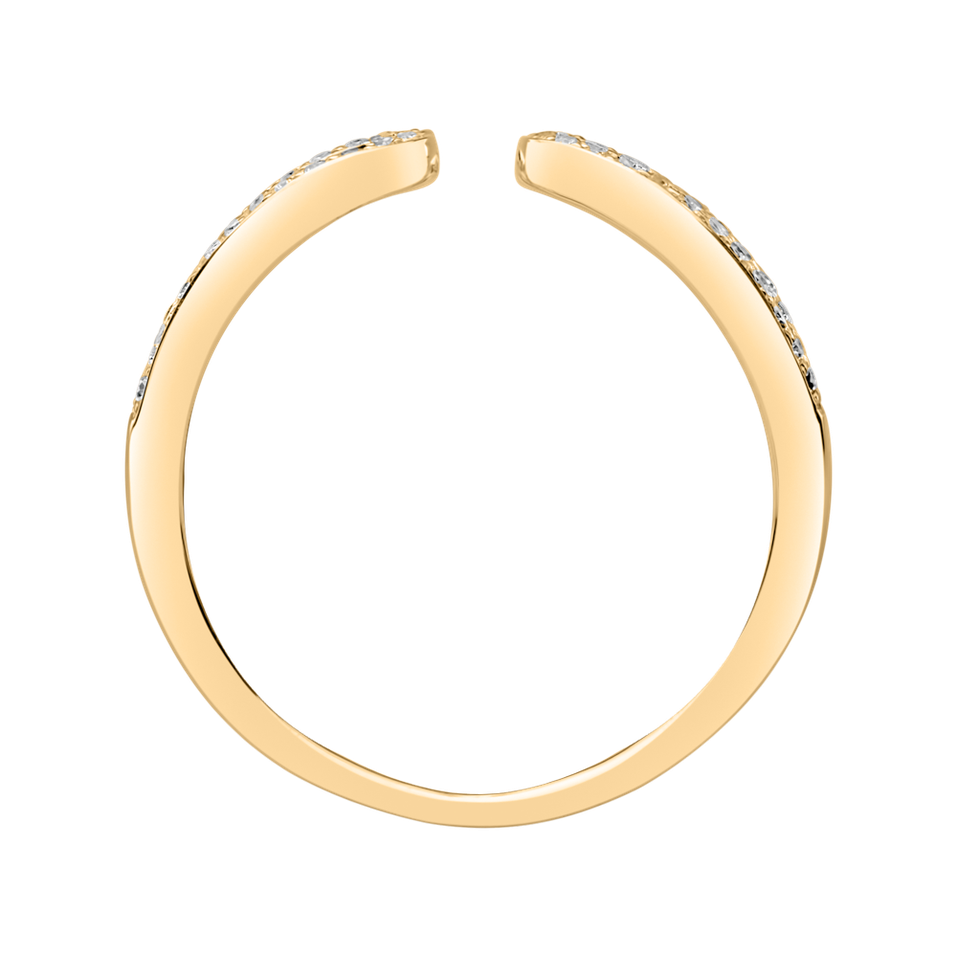 Prsteň s diamantmi Fairy Crux