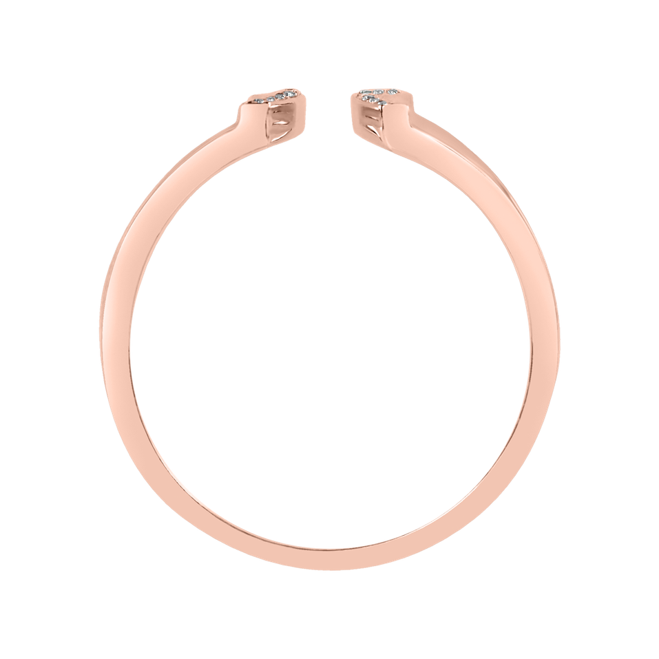 Prsteň s diamantmi Loyal Belle