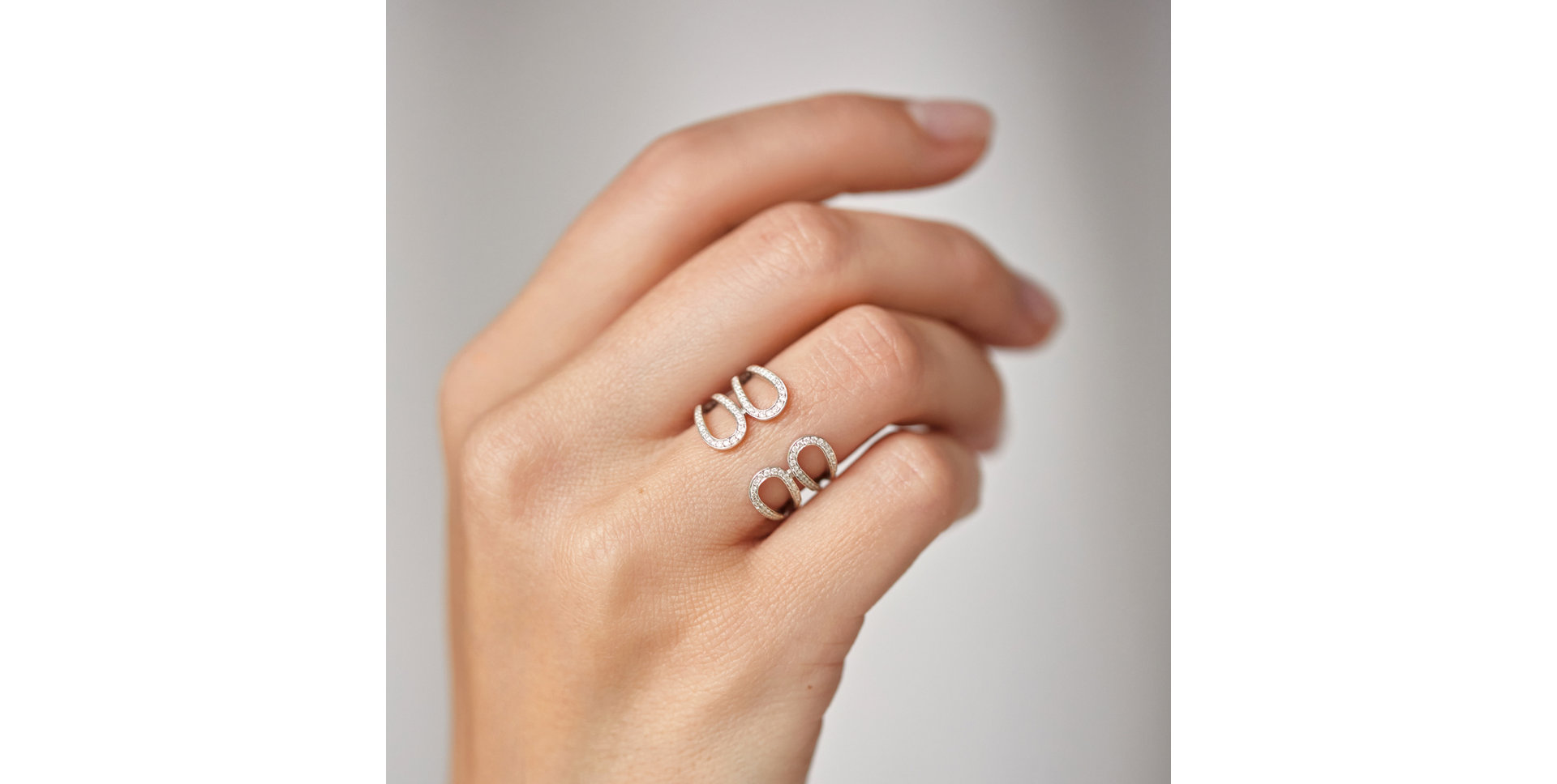 Prsteň s diamantmi Fairy Crux