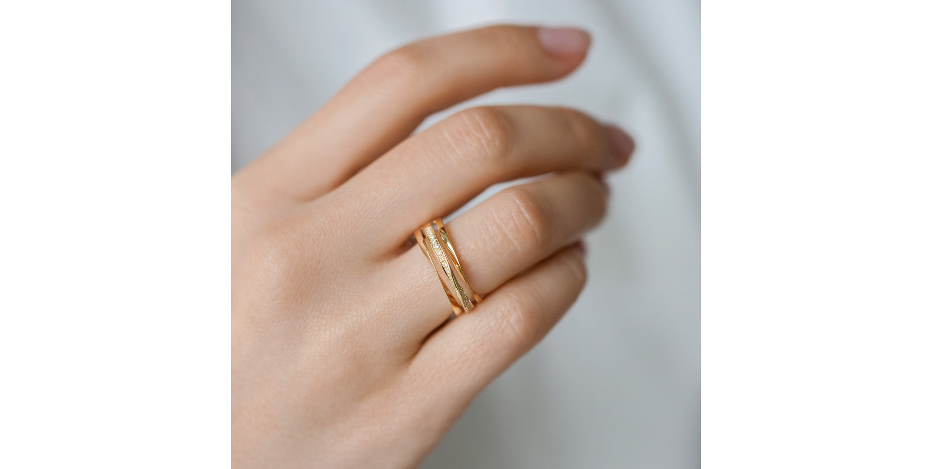 Prsteň s diamantmi Simply Elegance