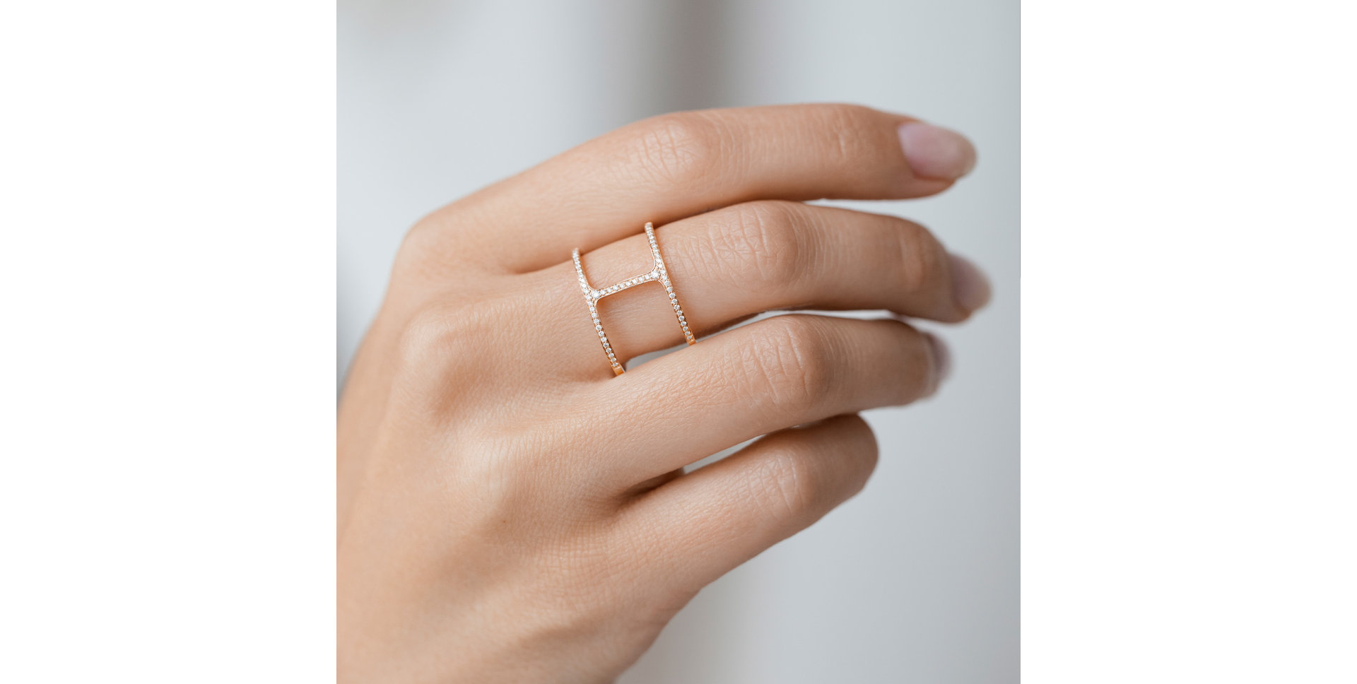 Prsteň s diamantmi Simply Luxury