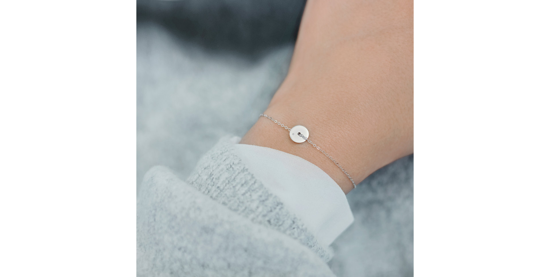 Náramok s diamantom Eternity