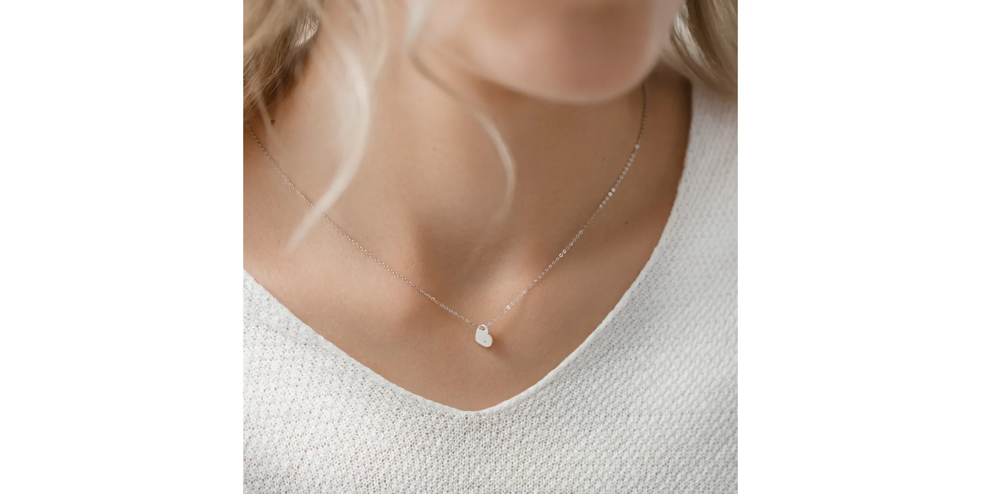 Náhrdelník s diamantom Promise Love