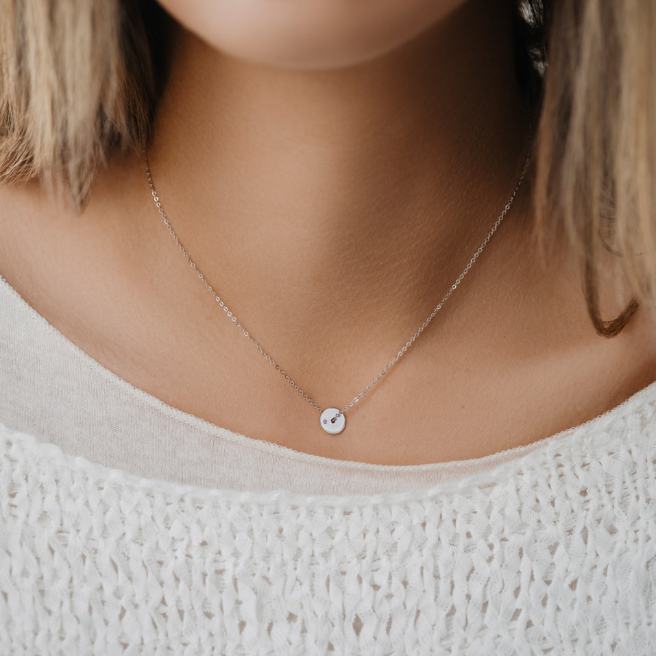 Náhrdelník s diamantom My World