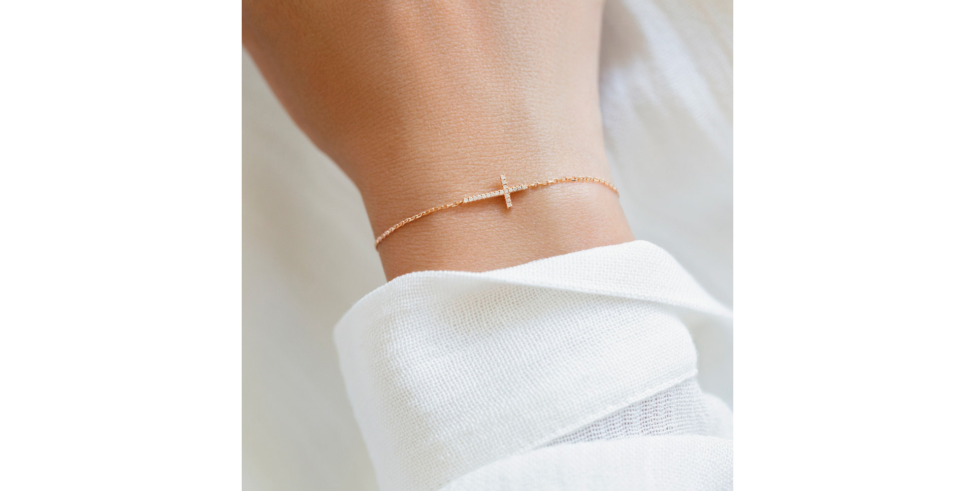 Náramok s diamantmi Cross