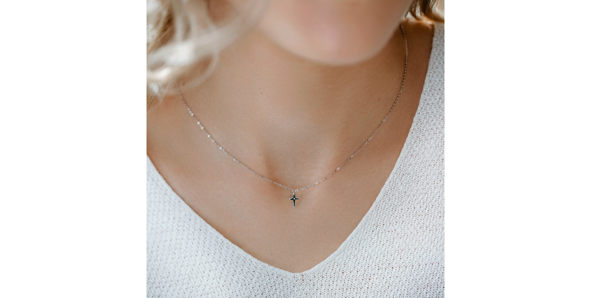 Náhrdelník s diamantom Believe