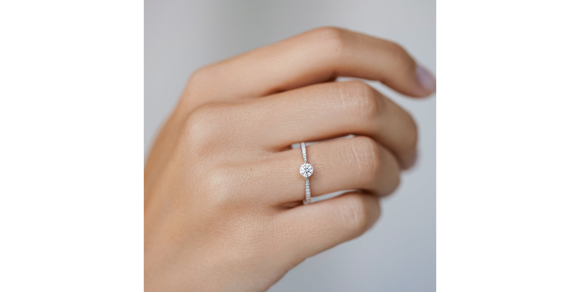 Prsteň s diamantmi Tender Love