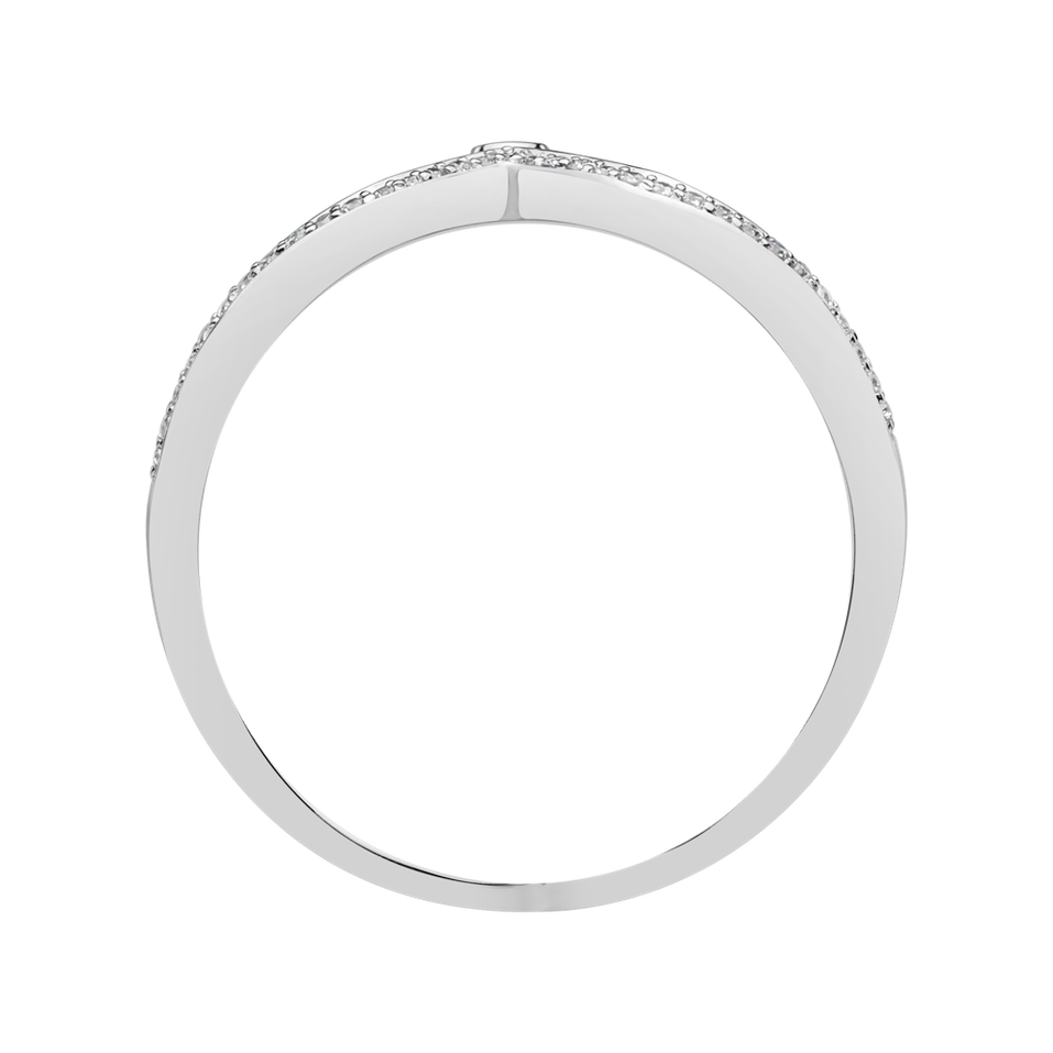 Prsteň s diamantmi Sun Choker