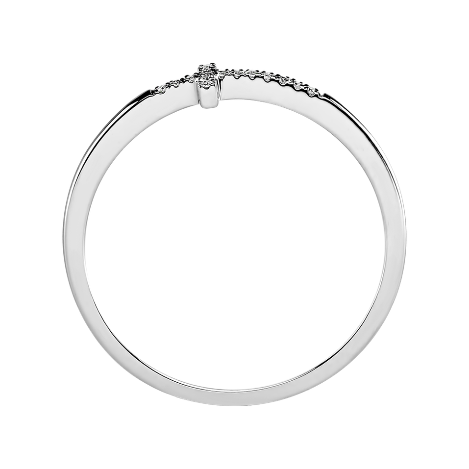Prsteň s diamantmi Cross
